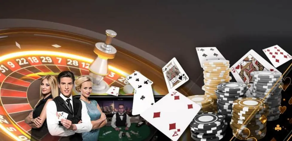 Live Casino dealer interacting with players at Jilihot Casino, featuring various table games